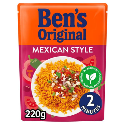 Riz mexicain original Ben's en sachet micro-ondable 220 g