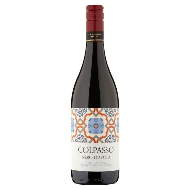 Colpasso D'Avola Red Wine 75cl - British product