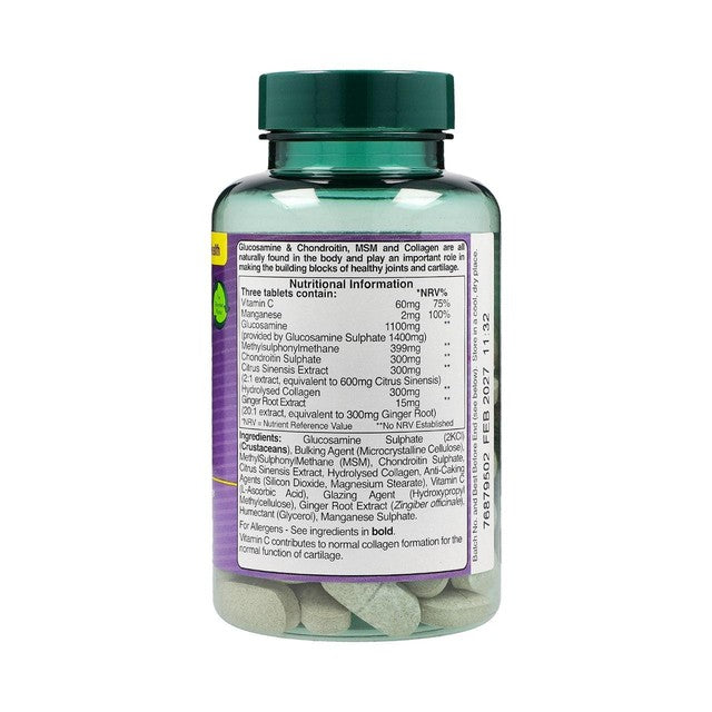Holland & Barrett Max Strength Glucosamine & Chondroitin tablets 90 tablets, UK version