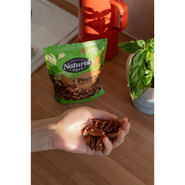 Natural Days Pecan Nuts 150g, imported from the UK