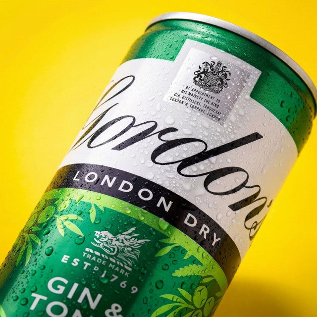 Gordon's Gin & Tonic premix 250ml can (British brand)