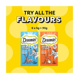 Dreamies Meaty Sticks chicken cat treats 6 pack, UK version