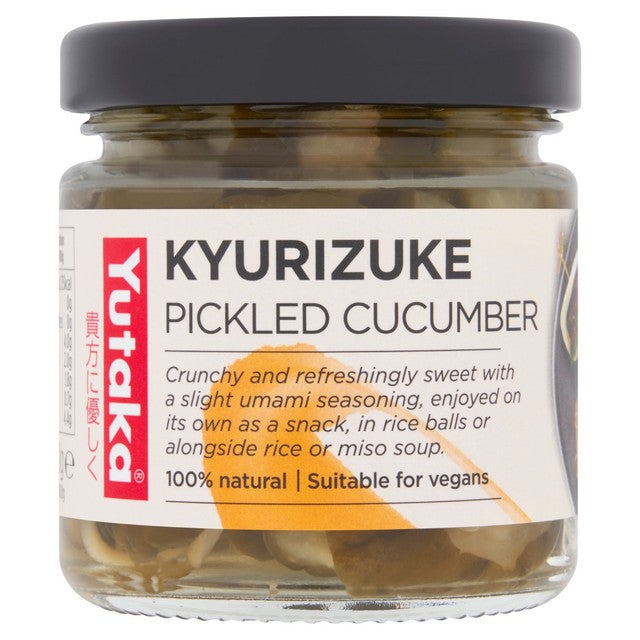 Yutaka Kyurizuke Japanese pickled cucumber 110g (British brand)