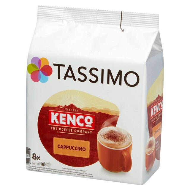 Tassimo Kenco cappuccino coffee pods 8 pack (British brand)