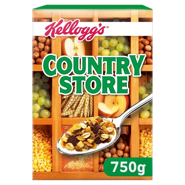 Kellogg's Country Store Luxury Wholesome Muesli 750g, UK version