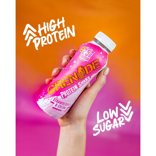 Grenade Protein Shake Strawberries & Cream 330ml, UK version
