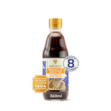 Mizkan noodle broth intense soy sauce tsuyu 360ml, UK version