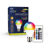 TCP LED colour changing bulb B22 9W remote controlled (British brand)