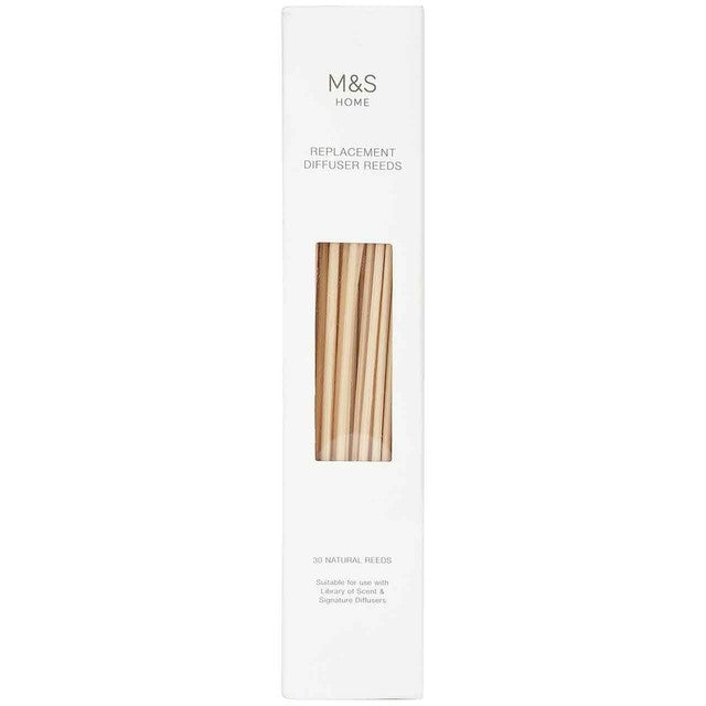 M&S replacement natural reeds 30 pack, imported from the UK