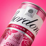 Gordon's pink gin and tonic 250ml can, UK version