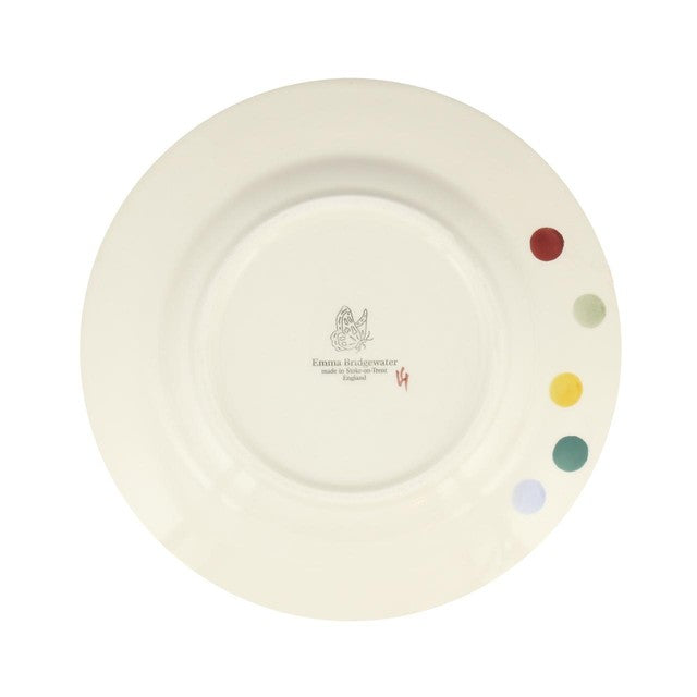 Emma Bridgewater Polka Dot plate 8 1/2 inch - British product