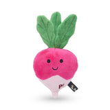Petface radish plush dog toy - British product