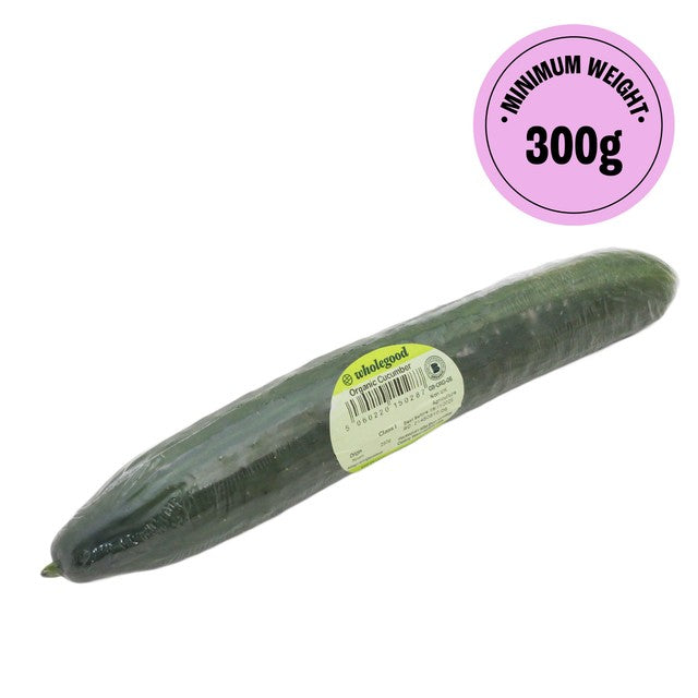 Wholegood Organic Large Cucumber (British brand)