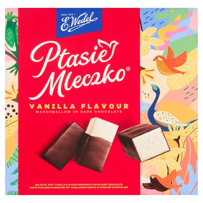 Wedel Vanilla Marshmallow Coated in Dark Chocolate Sweet Treat 340g