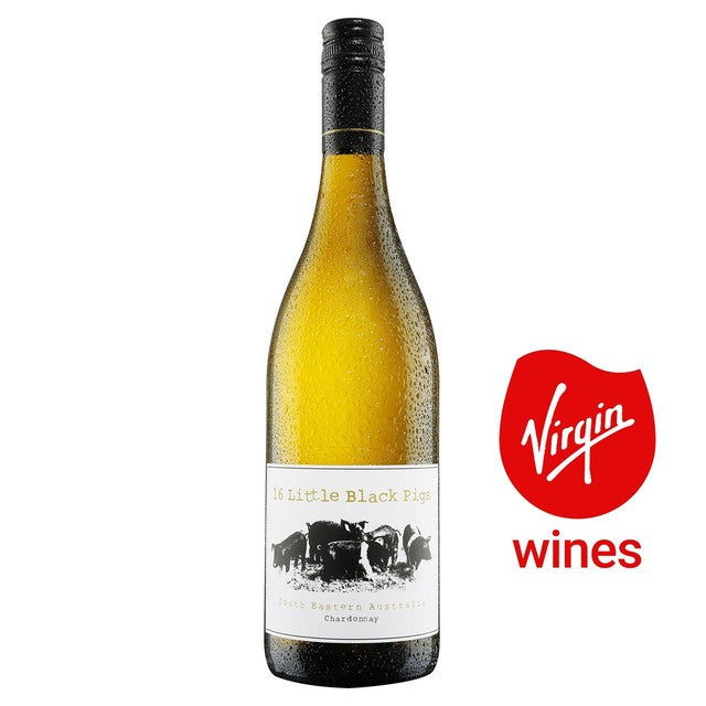 Virgin Wines 16 Little Black Pigs Chardonnay 75cl, UK version