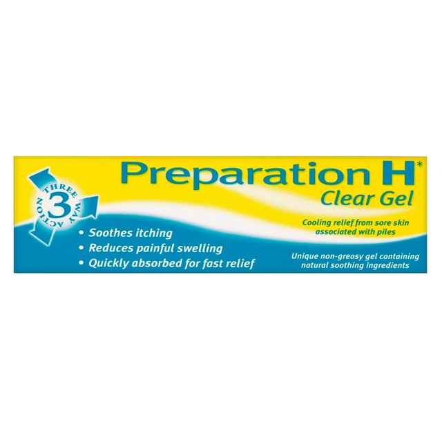 Preparation H Piles Relief Gel 25g, imported from the UK