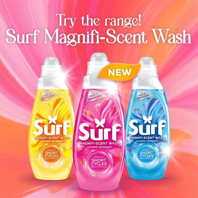 Surf laundry liquid Floral Fusion 31 washes (British brand)