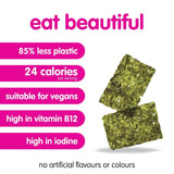 Itsu crispy seaweed thins sea salt 4 x 5g multipack, UK version
