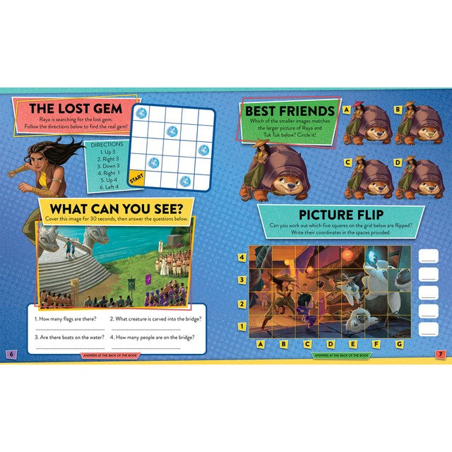 Disney Princess Super Stickers activity book, UK version