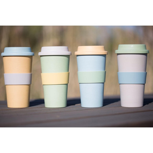 Natural Elements eco-friendly recycled plastic travel mug 375ml, imported from the UK
