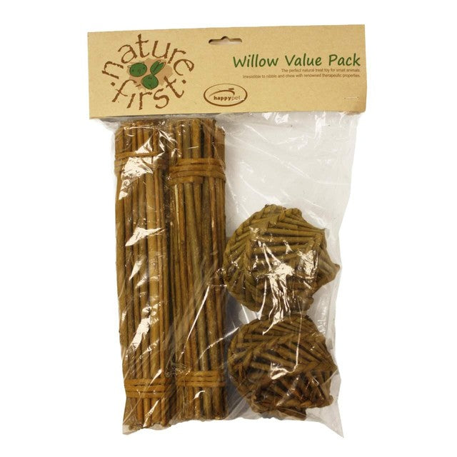 Happy Pet willow treat toy value pack - British product