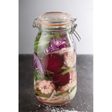 Kilner clip top round jar 2L, UK version