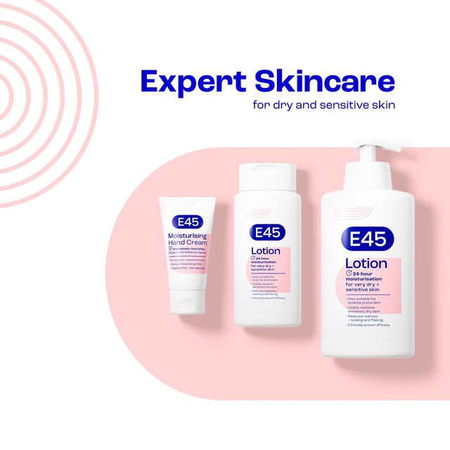 E45 Daily Hand Cream for Very Dry Hands 50ml - British product