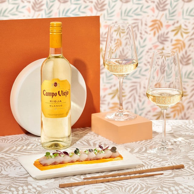 Campo Viejo white wine Rioja Blanco 75cl - British product