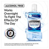 Listerine Advanced Nightly Reset Milder Taste Alcohol Free mouthwash 500ml, UK version