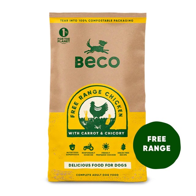 Beco Pets dry dog food free range chicken 6kg - British product