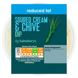 Sainsburys Soured Cream  Chive Dip Be Good To Yourself 200g