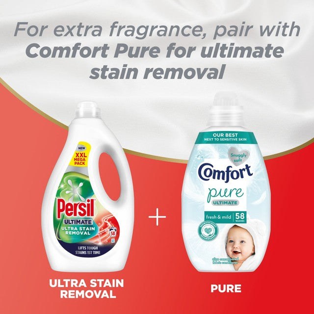 Persil Bio washing liquid 58 washes, UK version