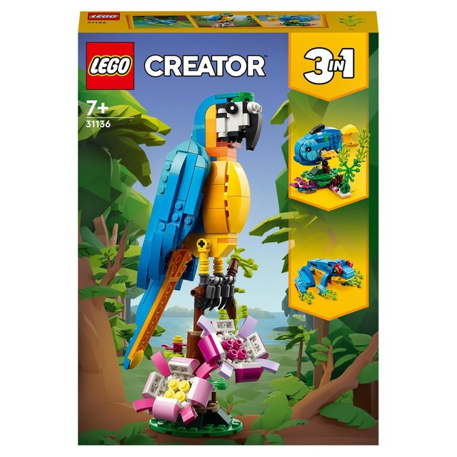 LEGO Creator Parrot building toy set 253 pieces, UK version