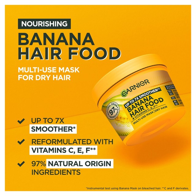 Garnier Ultimate Blends Hair Mask Banana 400ml, UK version