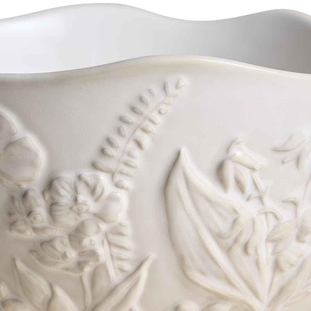 M&S Spring Meadow stoneware serving bowl cream, imported from the UK