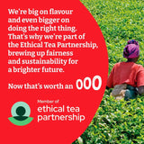 Typhoo black tea bags 400 bags (British brand)