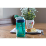 Contigo Gizmo Sip Green Dinosaur Kids Water Bottle - British product