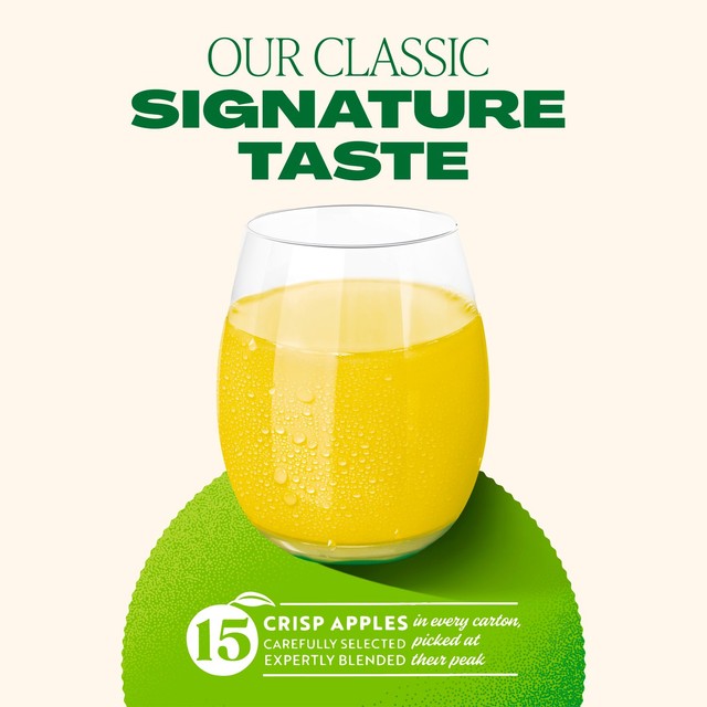 Tropicana pressed apple fruit juice 1.5L (British brand)