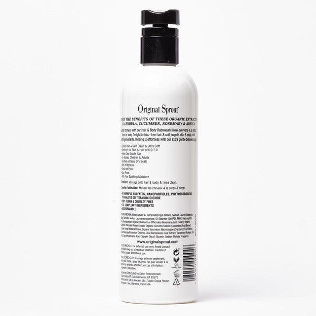 Original Sprout Baby 2-in-1 Hair and Body Wash 354ml, imported from the UK