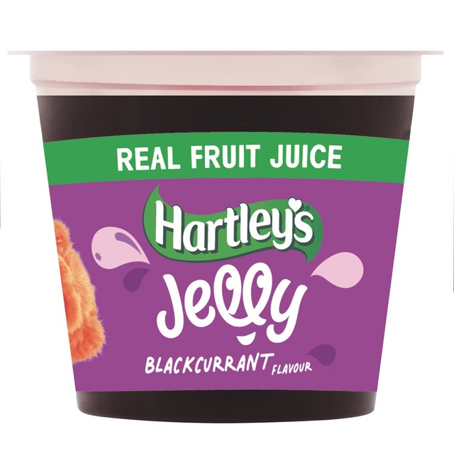 Hartley's Blackcurrant Jelly Pot 125g, UK version