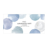 M&S white 3 ply lotioned tissues 80 sheets box, imported from the UK