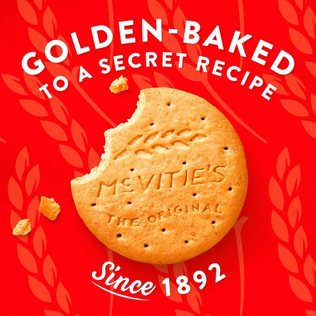 McVitie's Original Digestives biscuit pack, imported from the UK