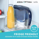Aqua Optima Oria Blue water filter jug 2.8L - British product