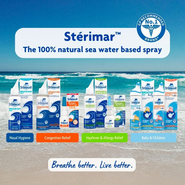 Sterimar Kids Congestion Relief nasal spray 50ml (British brand)