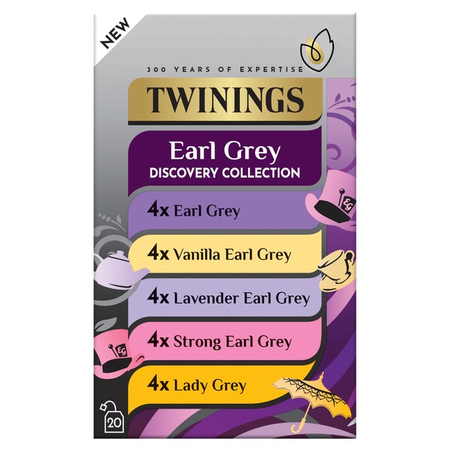 Twinings Earl Grey Collection tea selection box - British product
