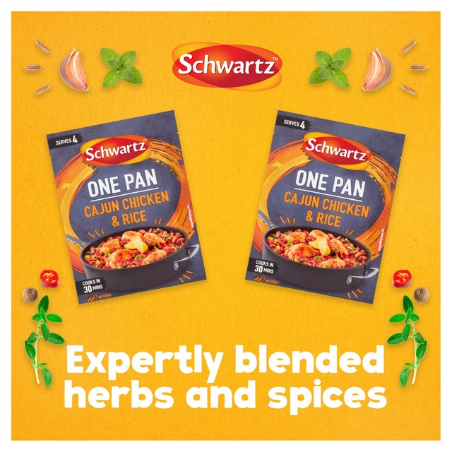 Schwartz Cajun Chicken & Rice Recipe Mix 32g (British brand)