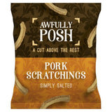 Awfully Posh Traditional Pork Scratchings 40g - British product
