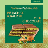Lindt milk pistachio chocolate bar 145g, UK version