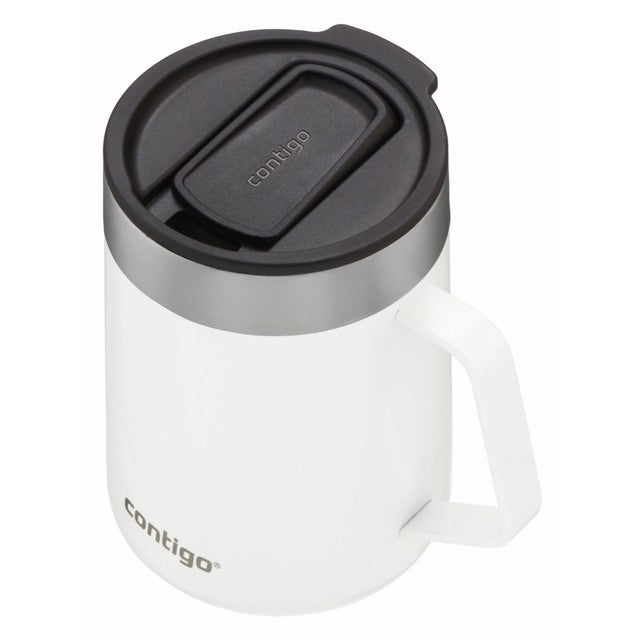 Contigo Streeterville Salt White insulated travel mug - British product