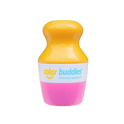 Solar Buddies Nachfüllbarer Kinder Sonnencreme Applikator Roll-On Schwamm Pink 100ml